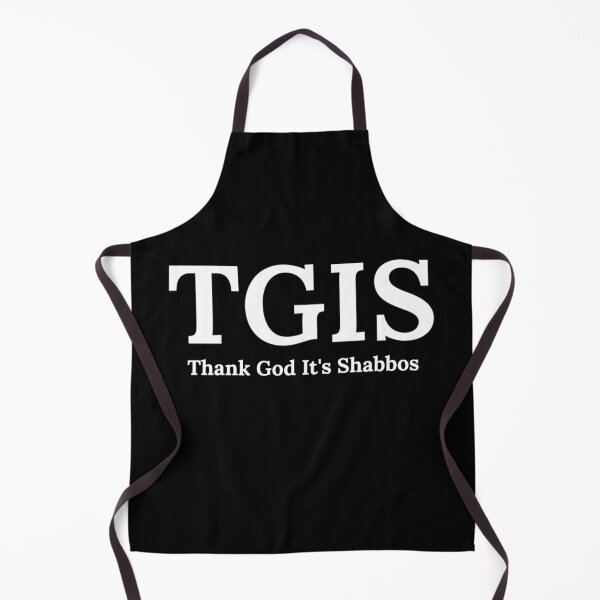 Item preview, Thank God It's Shabbos TGIF Funny Jewish designed and sold by LittleFlairTee.