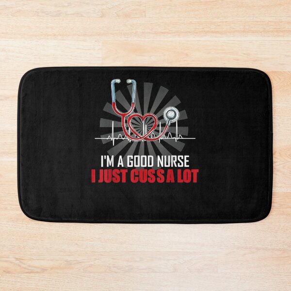 Item preview, I Am Good Nurse I Just Cuss A Lot  designed and sold by anniet33.