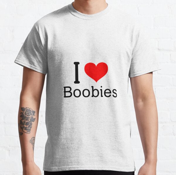 I Love Boobies Poster for Sale by FontsTees