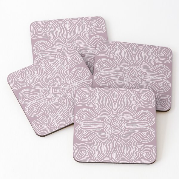 Item preview, White and purple lines pattern designed and sold by Pauli-.
