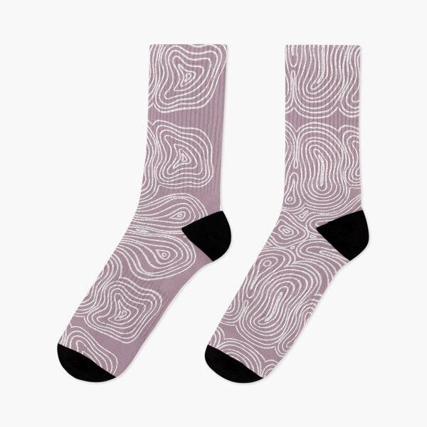 Item preview, White and purple lines pattern designed and sold by Pauli-.