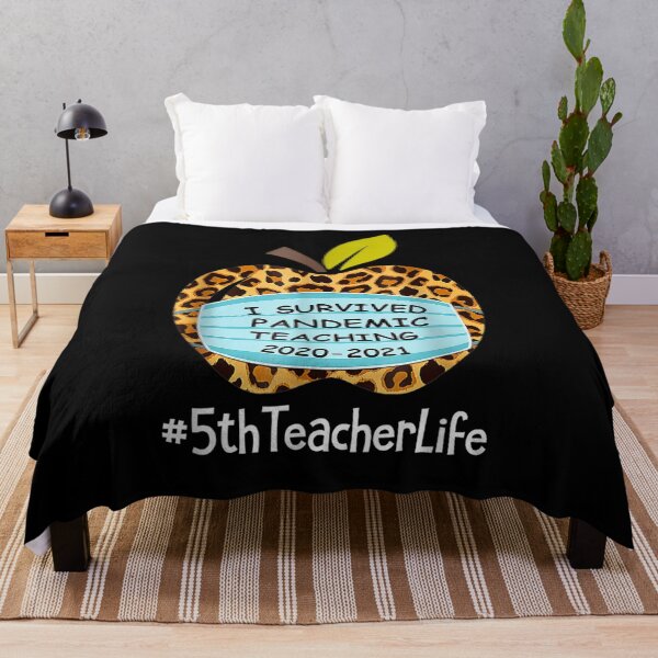 Item preview, 5th Teacher I Survived Pandemic Teaching 2021 Virtual 2021  designed and sold by anniet33.