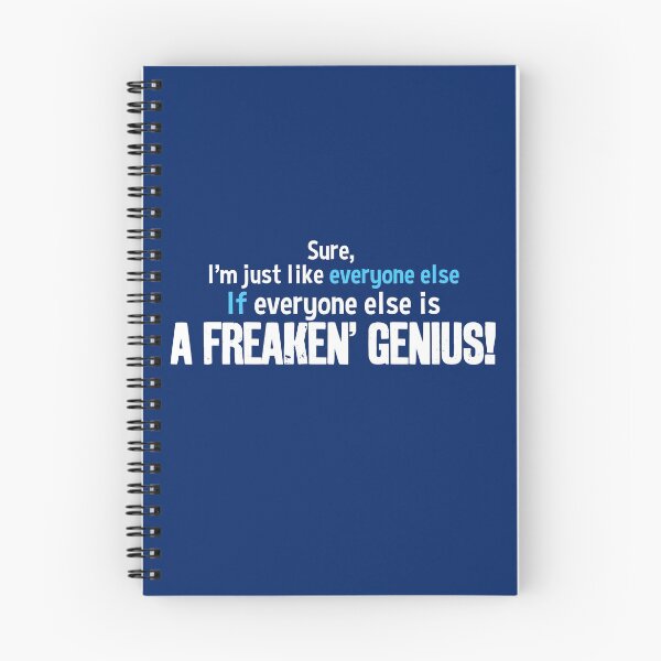 Item preview, I'm Just Like Everyone Else If Everyone Else Is A Freaken' Genius Funny Brag Design designed and sold by FunWearVM.