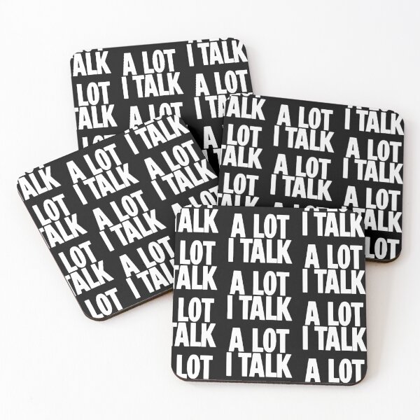 Item preview, I Talk A Lot designed and sold by Good-Looking Corpse.
