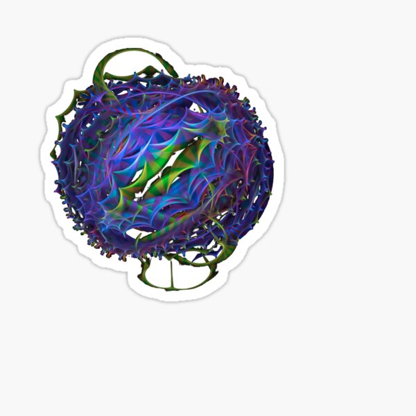 Micro Cosmic Sticker
