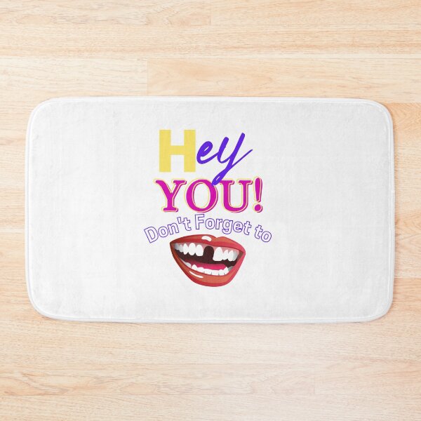 Item preview, Hey You Don't Forget to SMILE! designed and sold by MySalientStore.