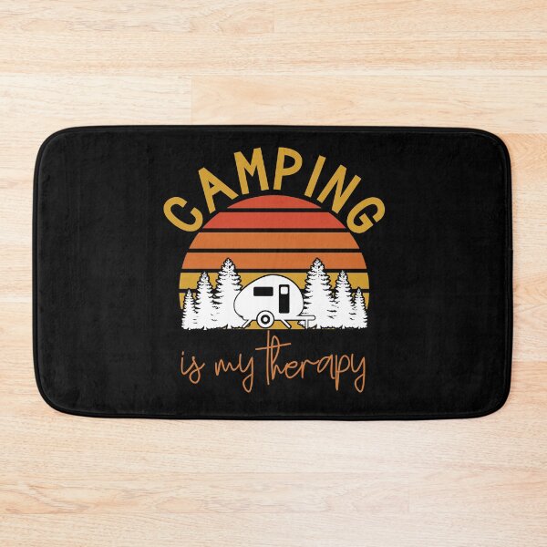Item preview, Camping is my therapy designed and sold by Echo Dusk.