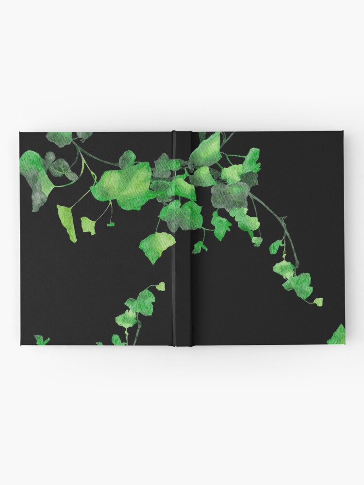 Alternate view of Ivy Vine (Black/Green) Hardcover Journal