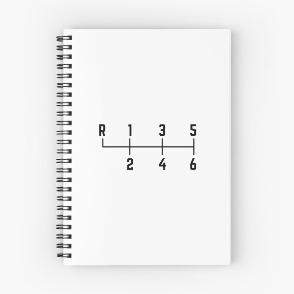 Item preview, Gear Shift Diagram Design designed and sold by SinghJrDesign.