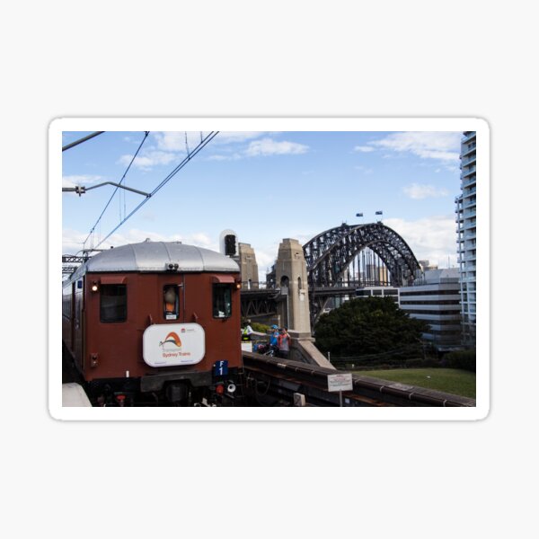 Item preview, Sydney Trains F1 Passing Milsons Point Station designed and sold by ItsDanielShaw.