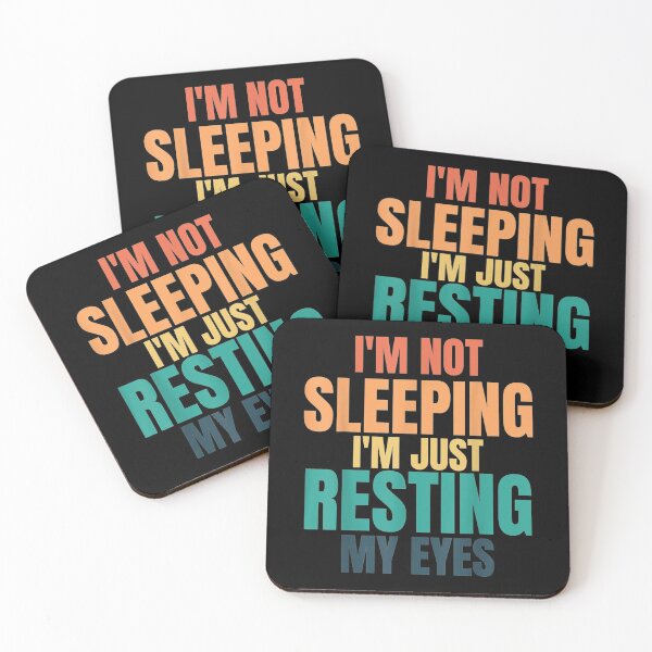 Item preview, I'm Not Sleeping I'm Just Resting My Eyes Father's Day  designed and sold by maizreo.