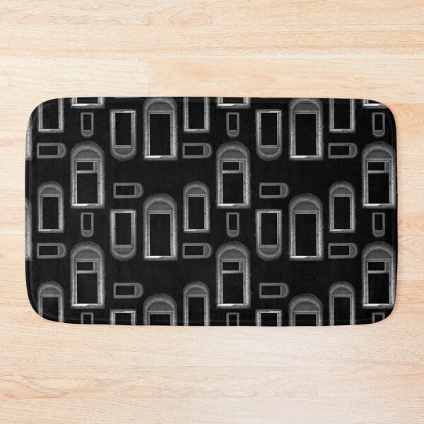 Item preview, DOORS TO THE SOUL | ALL OVER PATTERN PRINT | ART | DARK designed and sold by desiigned.