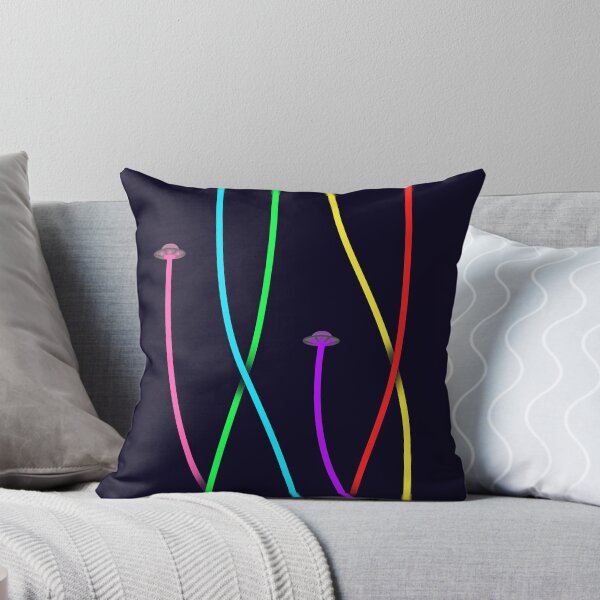Item preview, multicolored ufo designed and sold by luckycrash.