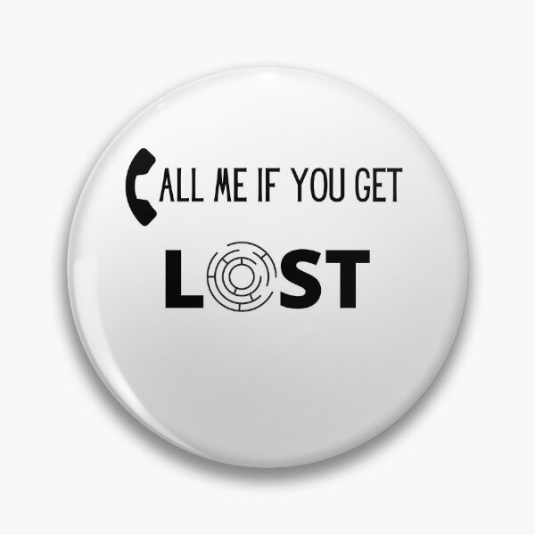 Item preview, Call Me if You Get Lost White with Maze designed and sold by Laurasdesign83.