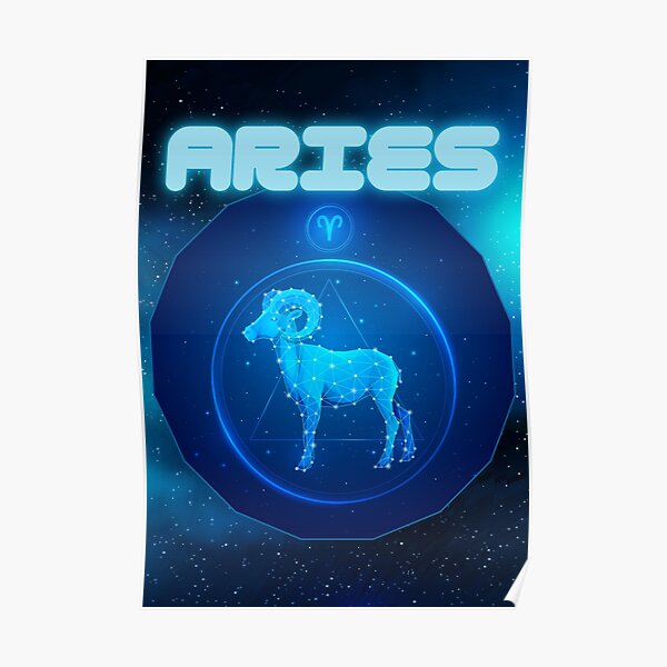 "ARIES Astrology & Zodiac Sign" Poster by Epantha Redbubble
