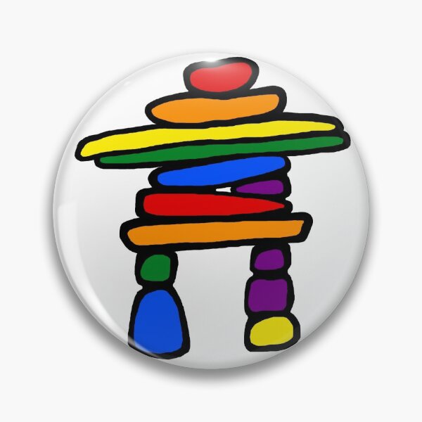 Item preview, Pride - Inukshuk designed and sold by pomegranatetees.