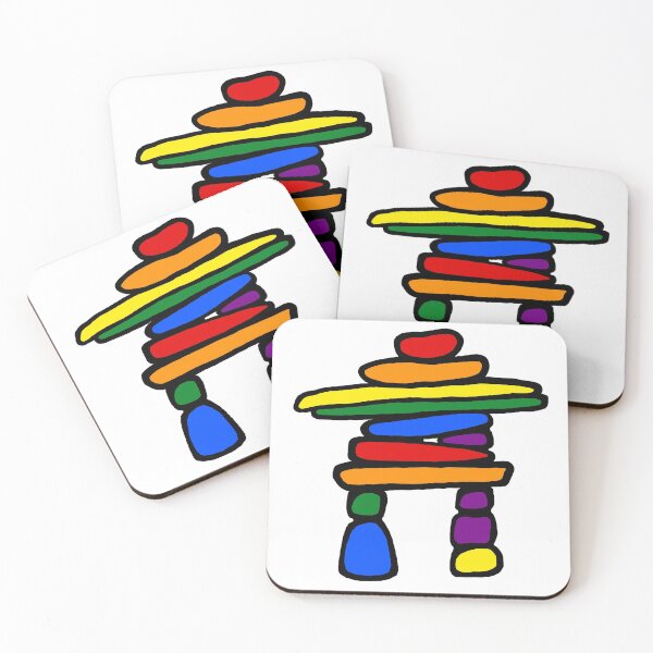 Item preview, Pride - Inukshuk designed and sold by pomegranatetees.