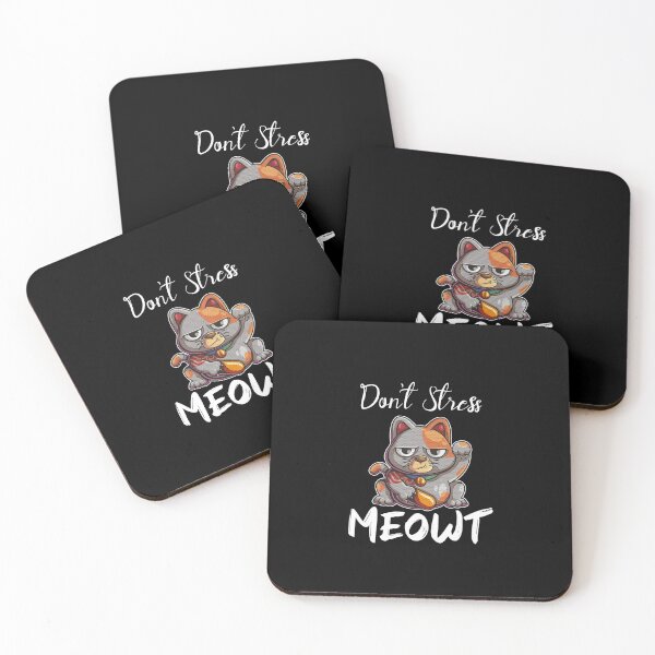 Item preview, Don t Stress Meowt Funny cat lover designed and sold by ALYODESIGN.