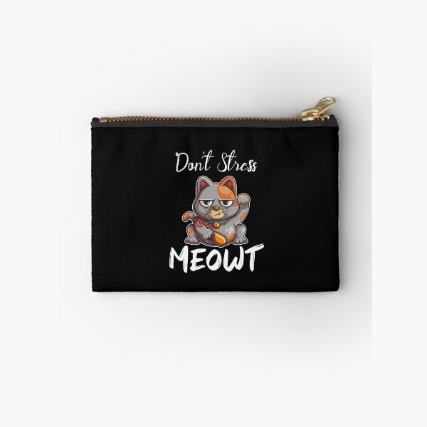 Item preview, Don t Stress Meowt Funny cat lover designed and sold by ALYODESIGN.