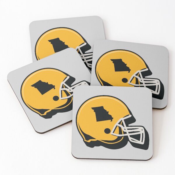 Item preview, Missouri Outline Football Helmet designed and sold by SLAG-Creative.