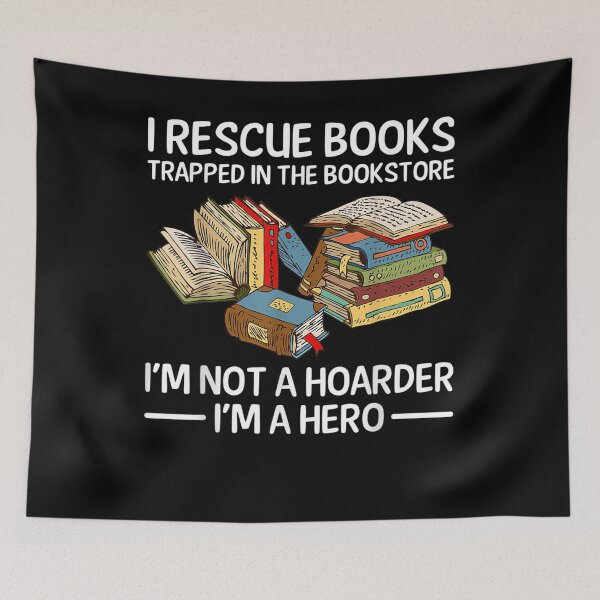 Item preview, I Rescue Books Trapped In The Bookstore  designed and sold by anniet33.