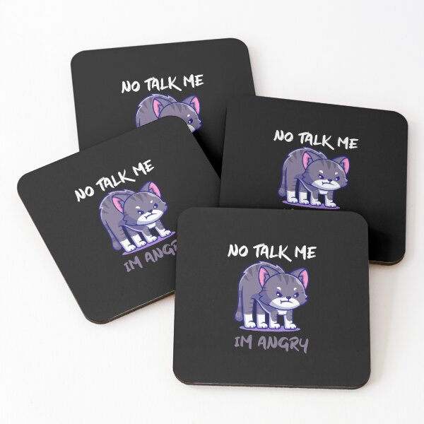 Item preview, No Talk Me Im Angry Cat Lover designed and sold by ALYODESIGN.