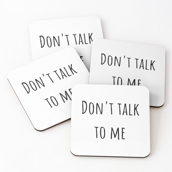 Item preview, Dont talk to me | awesome introvert designed and sold by DeltaWhiskey-.