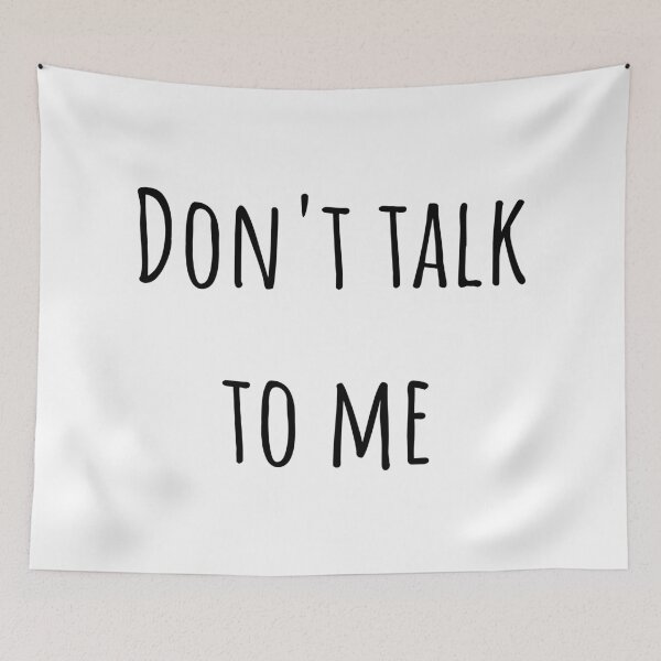 Item preview, Dont talk to me | awesome introvert designed and sold by DeltaWhiskey-.