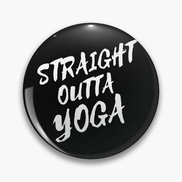 Artikelvorschau, Straight outta Yoga  entworfen und verkauft von sandysign.