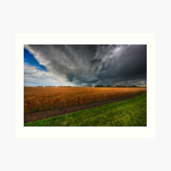 Slices of Saskatchewan Art Print