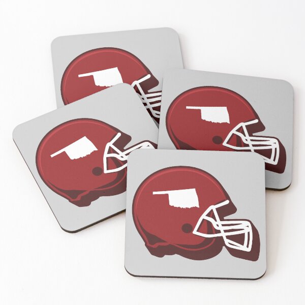 Item preview, Oklahoma Outline Football Helmet designed and sold by SLAG-Creative.