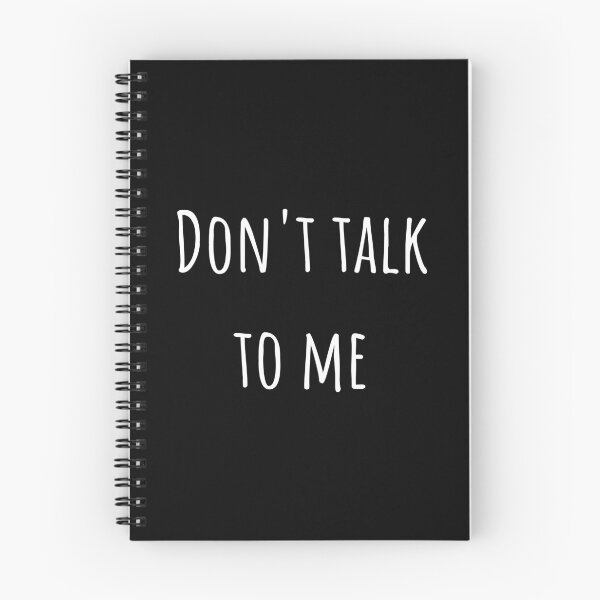 Item preview, Dont talk to me | awesome introvert designed and sold by DeltaWhiskey-.