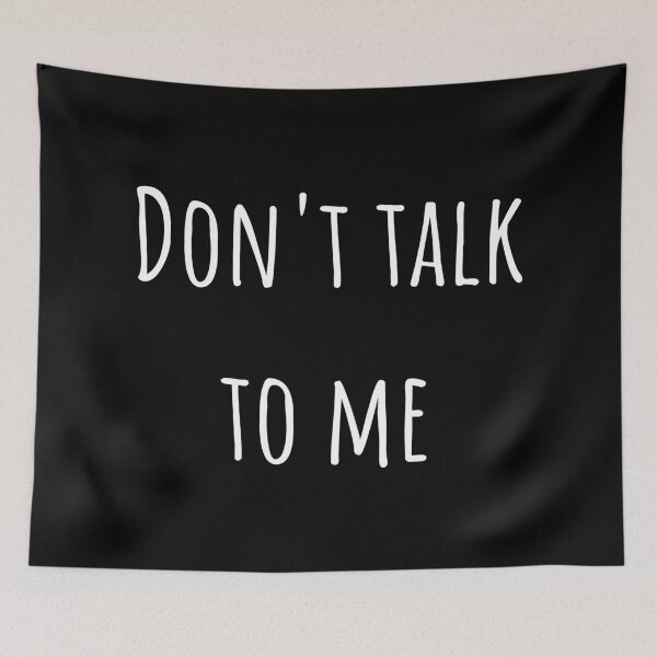 Item preview, Dont talk to me | awesome introvert designed and sold by DeltaWhiskey-.