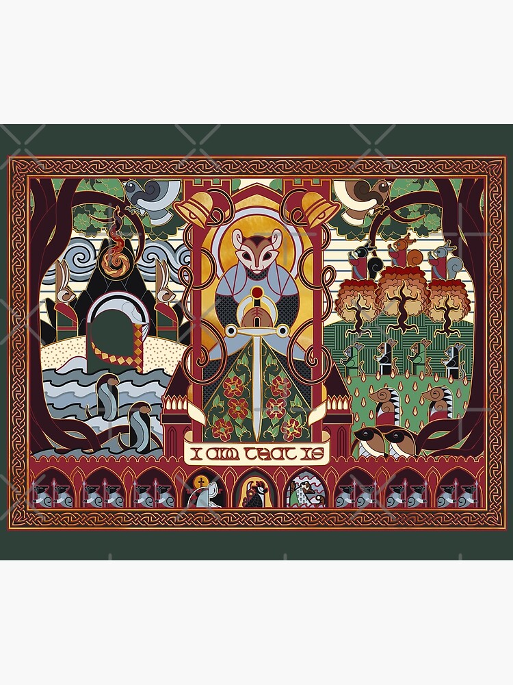 Discover Redwall Tapestry - Martin The Warrior - I AM THAT IS Tapestry