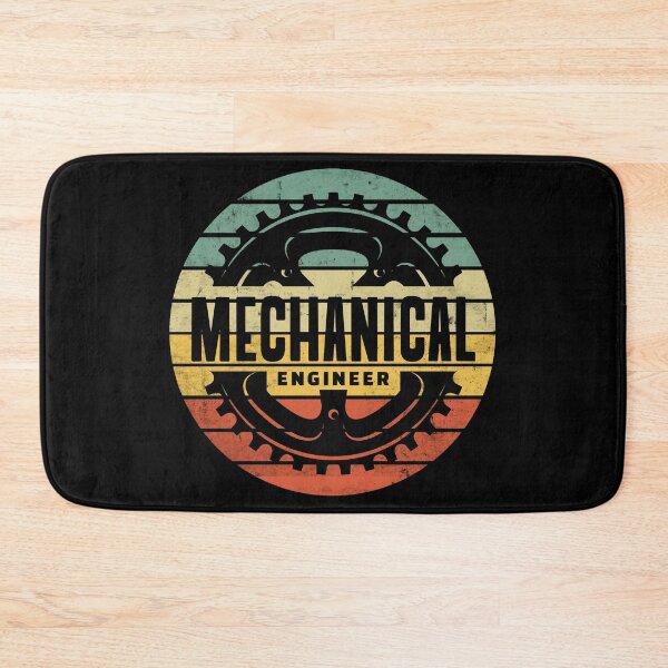 Item preview, Distressed Retro Background Mechanical Engineer Cogs designed and sold by LittleFlairTee.