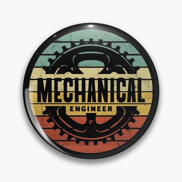 Item preview, Distressed Retro Background Mechanical Engineer Cogs designed and sold by LittleFlairTee.