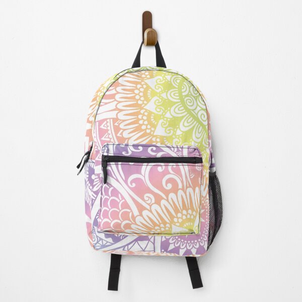 Item preview, Vibrant pastel color mandala sunflower designed and sold by Somjaijaithieng.