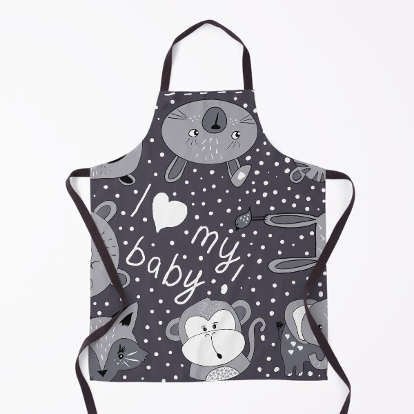 Item preview, I love my baby, for children play mat, animals designed and sold by AvotArt.