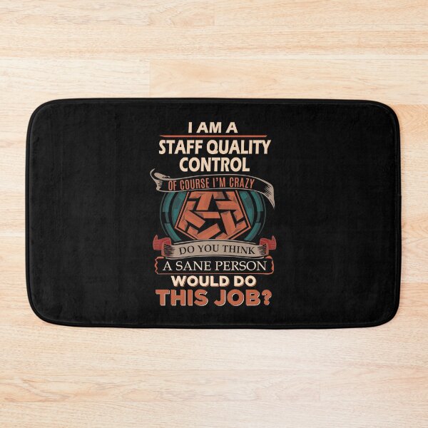 Item preview, Staff Quality Control T Shirt - Sane Person Gift Item Tee designed and sold by oersjacque.