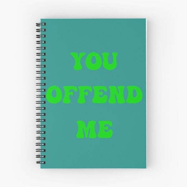 Item preview, You offend me designed and sold by Tchevu.