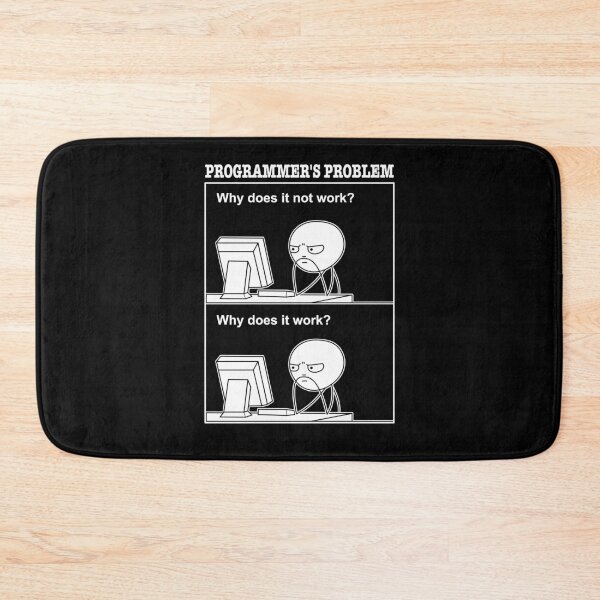Item preview, Programmer Computer Scientist Problems Funny Cartoon Meme designed and sold by Count4U.