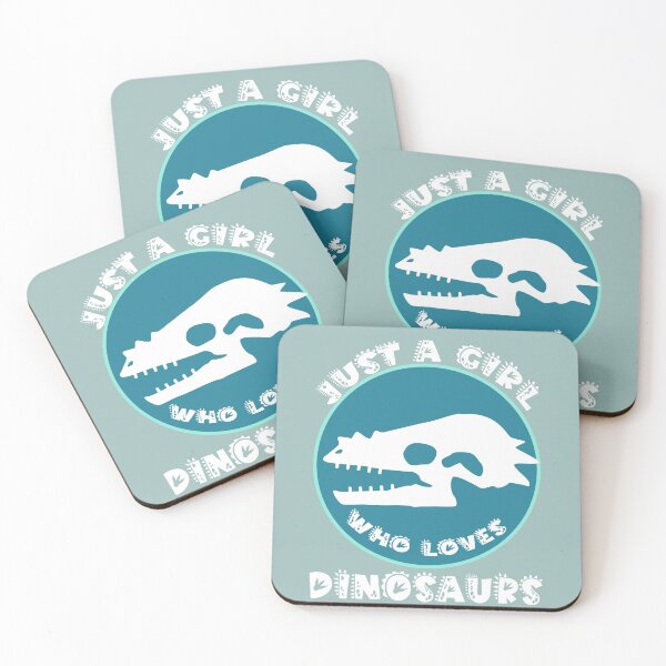 Item preview, Just a girl who loves dinosaurs,paleontologist skull T-rex design designed and sold by MiloHarris.