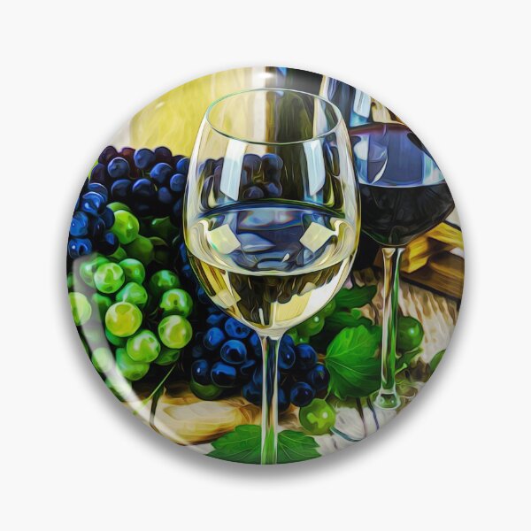 Item preview, Wine and grapes at a Vineyard in France designed and sold by MMAR-Designs.