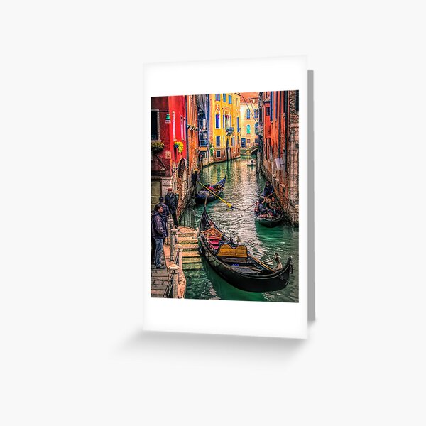 Item preview, Gondolas at sunset designed and sold by Brian Tarr.