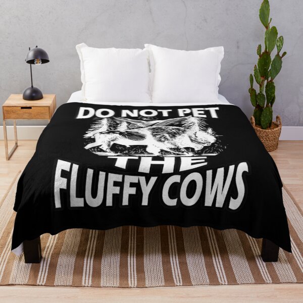 Item preview, Funny Do Not Pet The Fluffy Cows Retro Vintage Bison  designed and sold by maizreo.