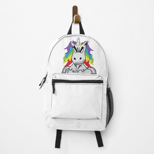 Item preview, Angry Cheeky Rainbow Jock Unicorn designed and sold by FlyAndBuy.