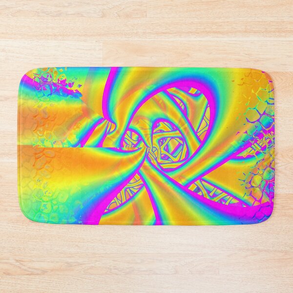 Item preview, Funkidelic Dichroic Fused Glass Fractal designed and sold by bohemianbound.