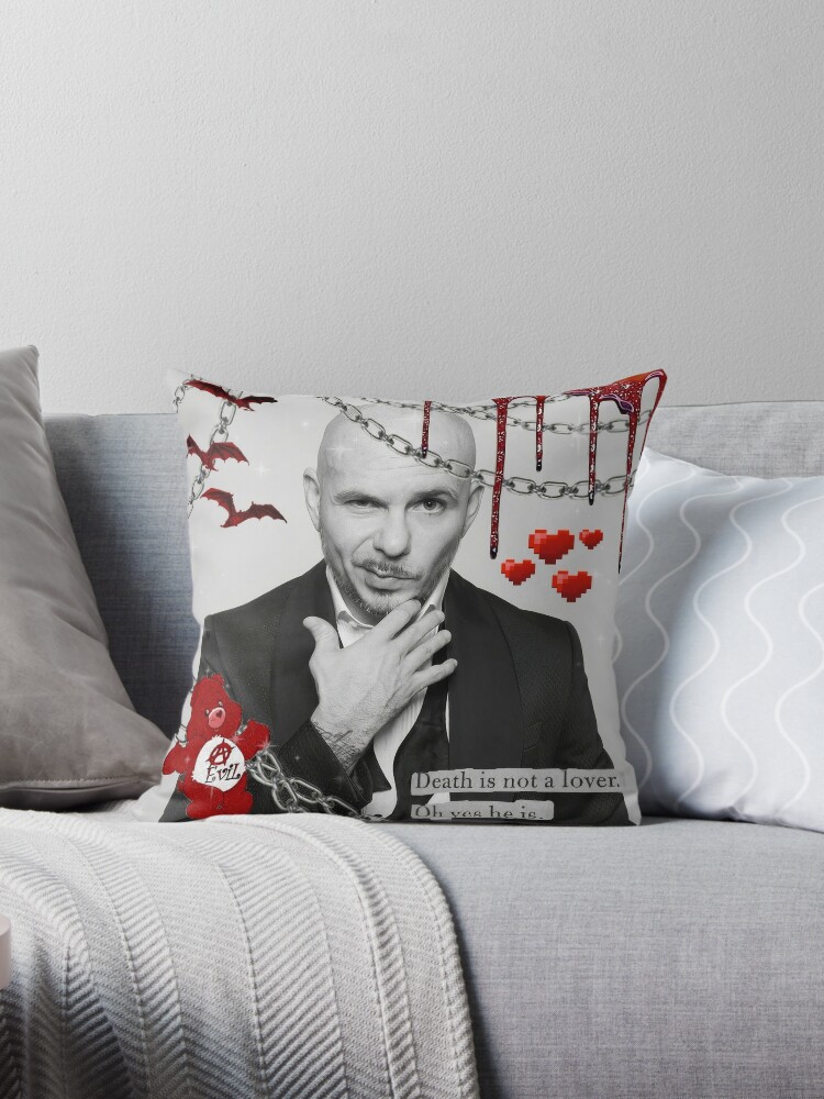 Man Face Throw Pillow for Sale by prrrki