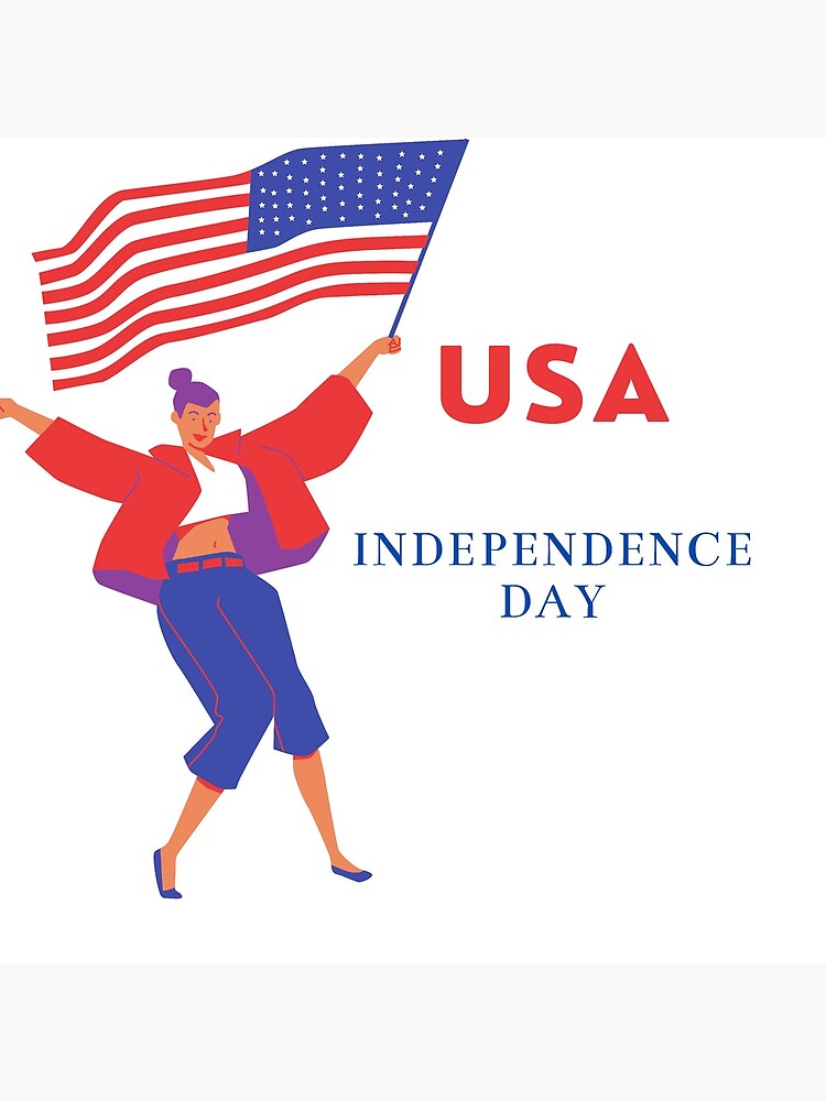 "independence day 2021 USA" Poster by Donuxpro Redbubble