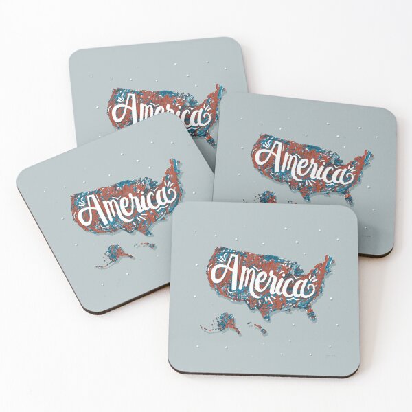 Item preview, America digital illustration designed and sold by tessakatecreate.